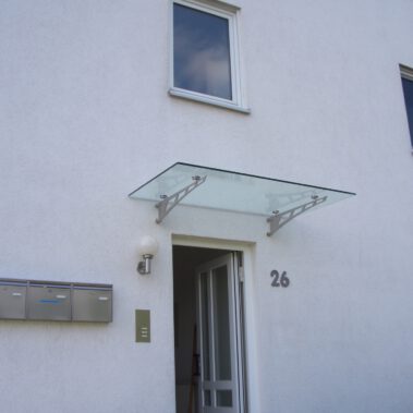 Glasvordach [Kundenobjekt]