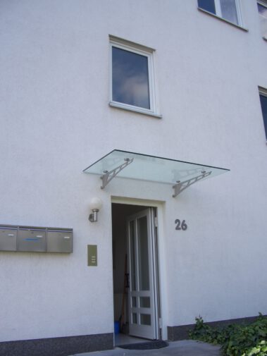 Glasvordach [Kundenobjekt]