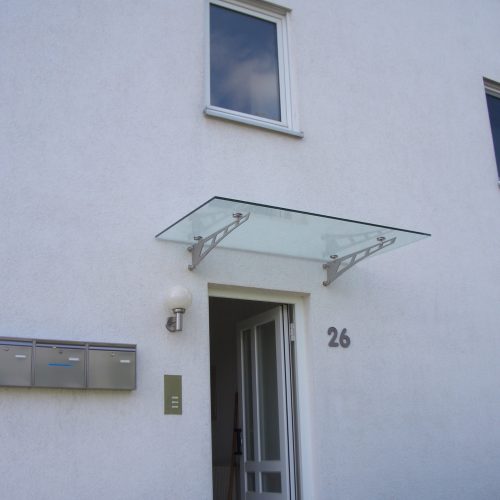 Glasvordach [Kundenobjekt]