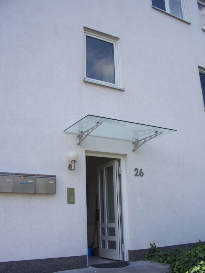 Glasvordach [Kundenobjekt]