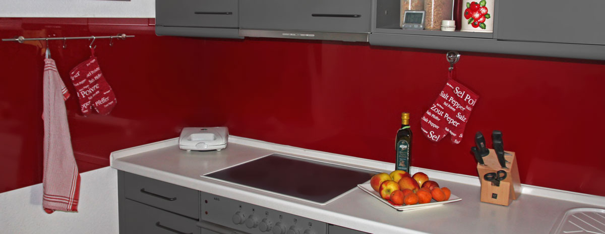 rückseitig lackierte Gläser