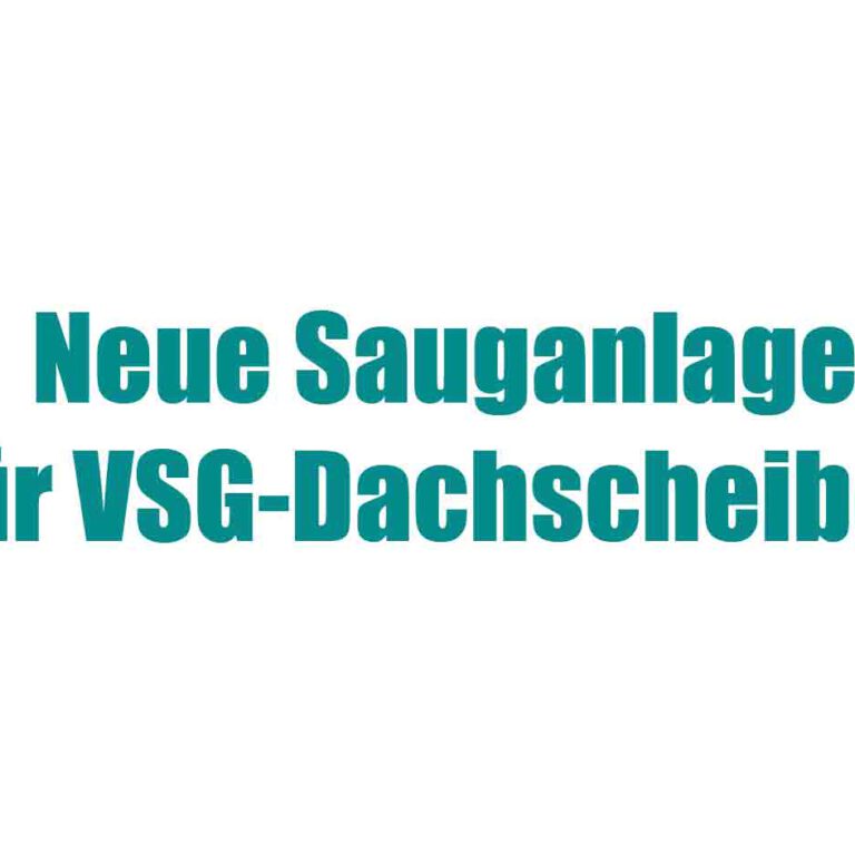 Neue-Sauganlage
