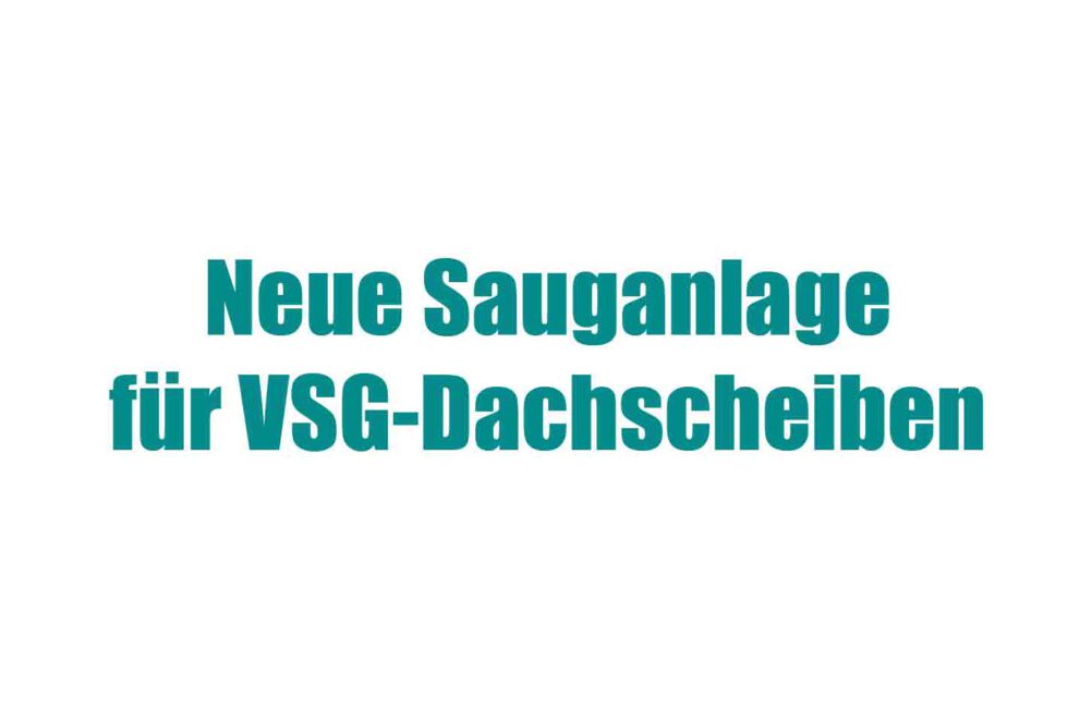 Neue-Sauganlage